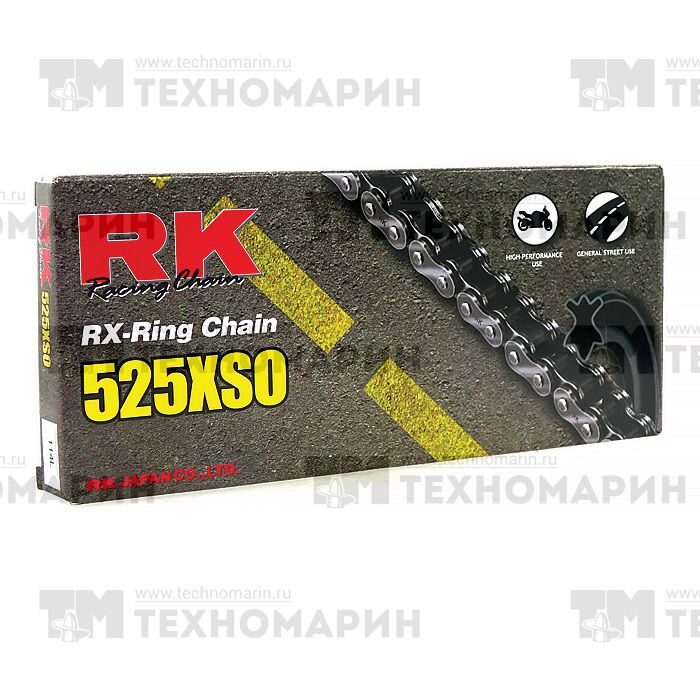 Цепь для мотоцикла до 900 см? (с сальниками RX-RING) 525XSO-130