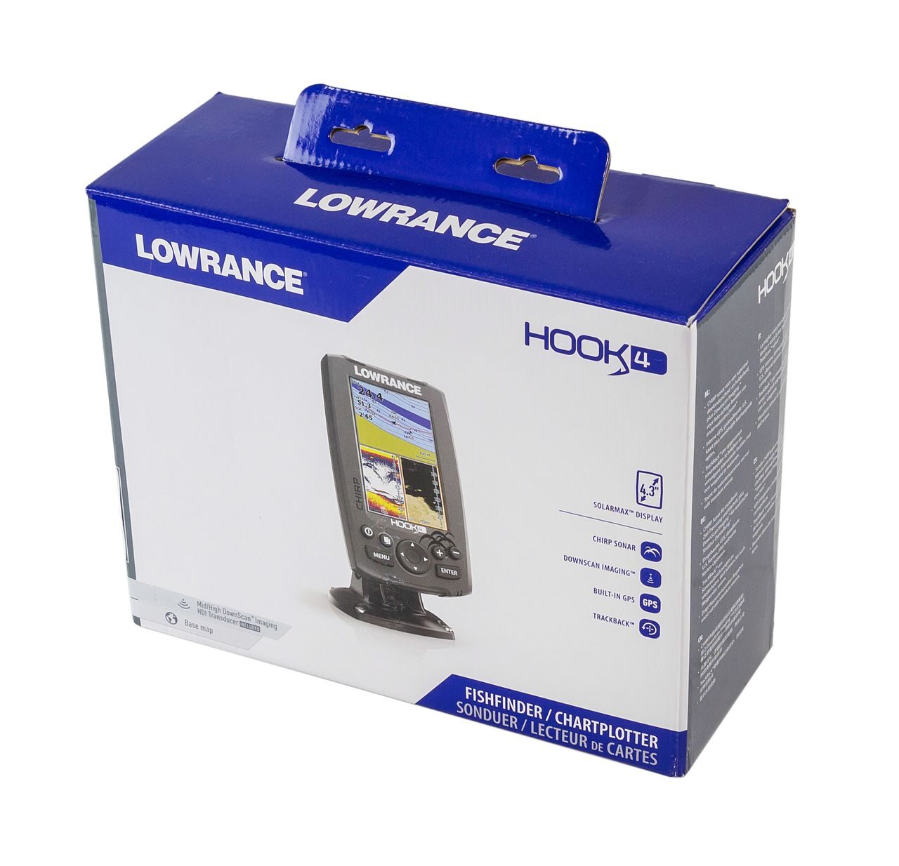 Эхолот-картплоттер Lowrance Hook 4