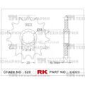 Звезда для мотоцикла ведущая C4323-16